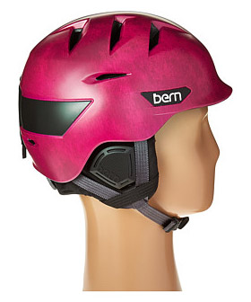 A snow sports helmet to stand out in! Bern Hepburn Ski and Snowboard Helmet - bit.ly/1N1foYh