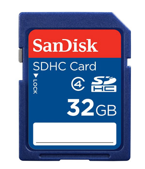 SanDisk 32GB SDHC Memory Card - amzn.to/1HUzP1s