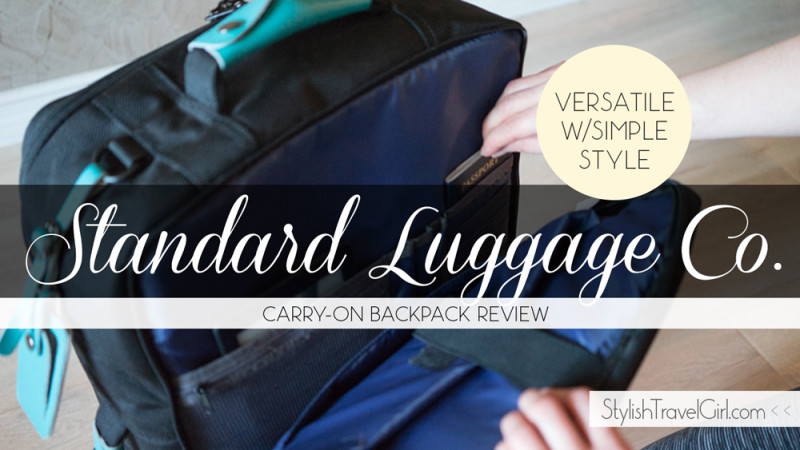 Standard Luggage Co. Carry-on Backpack Review
