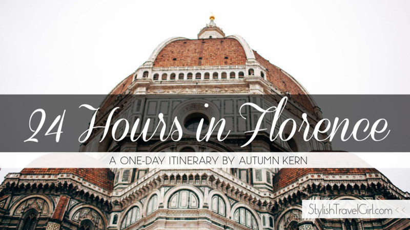 24 Hours in Florence: A One-Day Itinerary by Autumn Kern