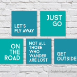 free travel quote printables by Stylish Travel Girl
