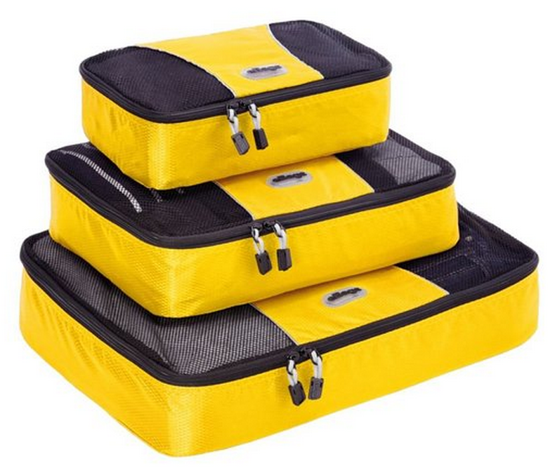 eBags multisize packing cube set
