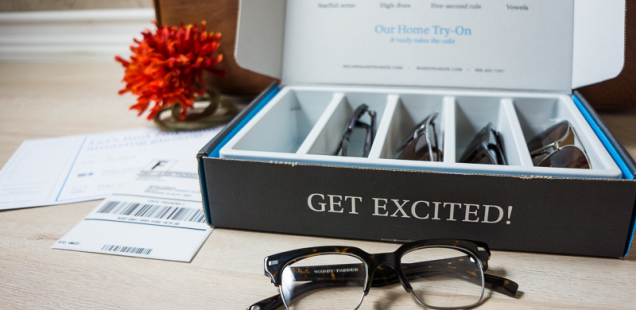 Warby Parker box contents
