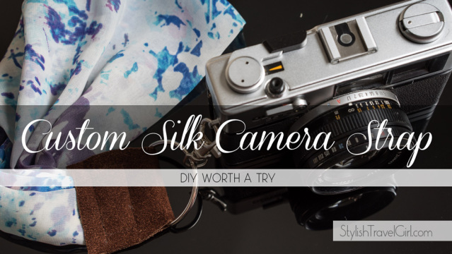 Glam Up Your Camera with a Pro-Quality DIY Silk Scarf Strap
