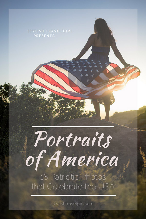 Portraits of America: 18 Patriotic Photos of American Women in Breathtaking U.S. Landscapes