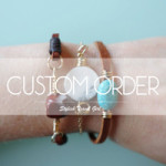Stylish Travel Girl custom jewelry order on Etsy