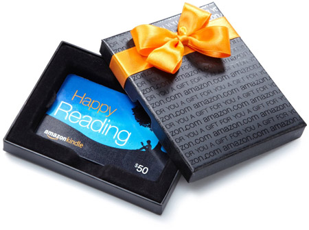 Give the Gift of Reading: Amazon Kindle Gift Card (free one-day shipping w/gift box) - amzn.to/1HQO8th
